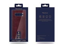 قاب طرح چرم سامسونگ  Double Line Case Samsung S10