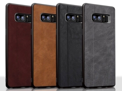قاب طرح چرم سامسونگ MeanLove Double Line Case Samsung S10