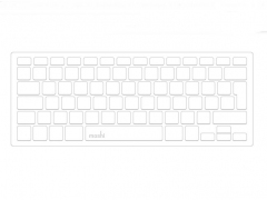 محافظ کیبورد موشی مک بوک Moshi Clearguard MB MacBook Pro 13/15/Air 13
