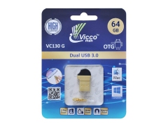 فلش مموری میکرو یو اس بی ویکومن Viccoman VC130 Flash Drive 64GB