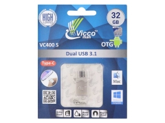 فلش مموری تایپ سی ویکومن Viccoman VC400 Flash Drive 32GB