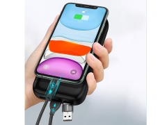 کابل شارژ و انتقال داده دوسر بیسوس Baseus 2in1  Dual Output Cable USB+Type-C to iP 18W