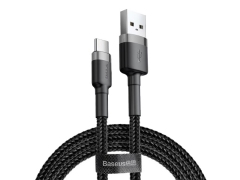 کابل شارژ و انتقال داده تایپ سی بیسوس Baseus Cafule Type-C Cable 2m 2A
