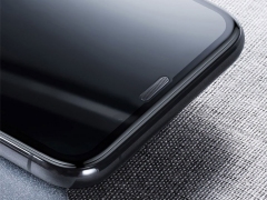 محافظ صفحه نمایش حریم شخصی و محافظ اسپیکر دوتایی بیسوس آیفون Baseus Privacy Glass iPhone XS Max/11 Pro Max