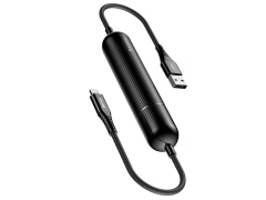 پاور بانک با کابل شارژ لایتنینگ بیسوس Baseus Energy 2in1 Power Bank Cable CALXU-01