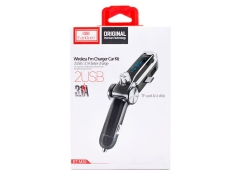 شارژر فندکی فست شارژ ماشین با قابلیت پخش موسیقی و تماس ارلدام ET-M39