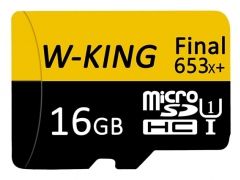 رم میکرو اس‌دی 16 گیگابایت W-KING 16GB Final 653xPlus 98MB/s Class 10