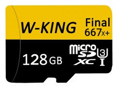 رم میکرو اس‌دی 128 گیگابایت W-KING 128GB Final 667xPlus 100MB/s Class 10