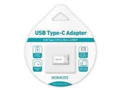 مبدل تایپ سی به میکرو یو اس بی روموس Romoss CC01 microUSB To USB-C Adapter