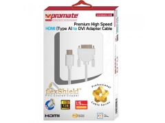 کابل اچ دی ام آی به دی وی آی پرومیت Promate LinkMate-H4 HDMI to DVI Cable 1.5m