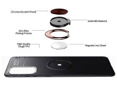 قاب ژله ای حلقه دار سامسونگ Becation Finger Ring Case Samsung Galaxy S20 Plus