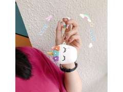کاور محافظ ایرپاد طرح اسب تک شاخ Unicorn Silicone Case Apple Airpods