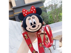 کیف سیلیکونی کوچک رودوشی طرح مینی موس Minnie Mouse Little Bag