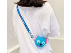 کیف سیلیکونی کوچک رودوشی طرح هیولا آبی Blue Alien Monster Little Bag