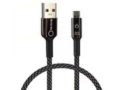 کابل شارژ و انتقال داده میکرو یو اس بی هوشمند باوین Bavin CB-157 Micro USB Cable 1m