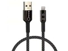 کابل شارژ و انتقال داده لایتنینگ هوشمند باوین Bavin CB-157 Lightning Cable 1m