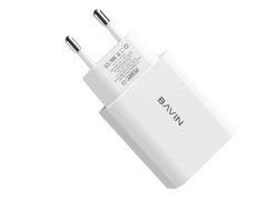 شارژر دیواری سریع و کابل تایپ سی-لایتنینگ باوین Bavin PC350Y Fast Charger