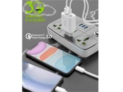 شارژر دیواری سریع و کابل تایپ سی-لایتنینگ باوین Bavin PC350Y Fast Charger