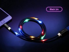 کابل لایتنینگ رقص نور باوین Bavin CB-139 Led Lightning Cable 1m