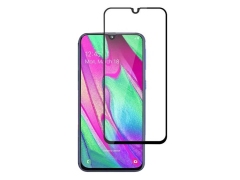 محافظ صفحه نمایش شیشه ای تمام چسب سامسونگ RG Full Glass Samsung Galaxy A40