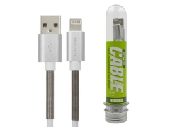 کابل شارژ و انتقال داده لایتنینگ باوین Bavin CB-037 Lightning Cable 1m
