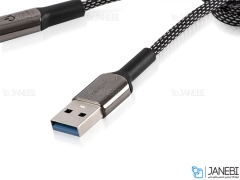 کابل شارژ و انتقال داده تایپ سی هوشمند باوین Bavin CB-157 Type-C Cable 1m