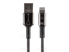 کابل شارژ و انتقال داده لایتنینگ هوشمند باوین Bavin CB-157 Lightning Cable 1m