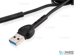 کابل هولدر و شارژ میکرو یو اس بی باوین Bavin CB-133 Micro USB Cable 1m
