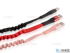 کابل شارژ وانتقال داده لایتنینگ باوین Bavin CB-172i Lightning Cable 1m