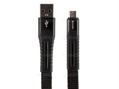 کابل شارژ وانتقال داده میکرو یو اس بی باوین Bavin CB-172m Micro USB Cable 1m