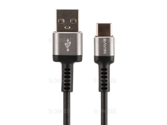 کابل شارژ و انتقال داده تایپ سی تلفنی باوین Bavin CB-153 Type-C Cable 1m