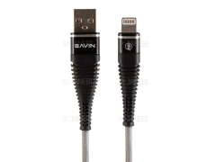 کابل شارژ و انتقال داده لایتنینگ باوین Bavin CB-168 Lightning Cable 1m
