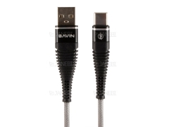 کابل شارژ و انتقال داده تایپ سی باوین Bavin CB-168 Type-C Cable 1m