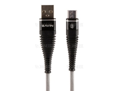 کابل شارژ و انتقال داده میکرو یو اس بی باوین Bavin CB-168 Micro USB Cable 1m