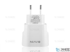 شارژر دیواری سریع و کابل تایپ سی باوین Bavin PC396Y Type-C Charger