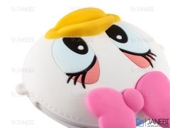 کیف سیلیکونی کوچک رودوشی طرح اردک Duck Little Bag