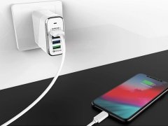 شارژر دیواری سریع 4 پورت باوین Bavin PC522Y Wall Charger