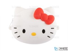 کیف سیلیکونی کوچک رودوشی طرح کیتی Kitty Little Bag