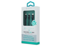 کابل شارژ سه سر دویا Devia Pheez 3in1 EC048 Cable 1m