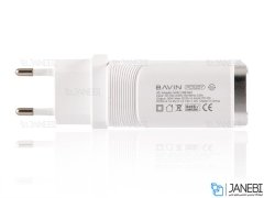 شارژر دیواری سریع 4 پورت باوین Bavin PC522Y Wall Charger
