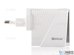 شارژر دیواری سریع 4 پورت باوین Bavin PC522Y Wall Charger