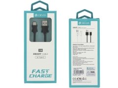 کابل شارژ و انتقال داده تایپ سی دویا Devia EC019 Type-C Cable 1m