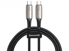 کابل شارژ سریع و انتقال داده تایپ سی بیسوس Baseus Water Drop Shape Lamp Type-C Cable 2m