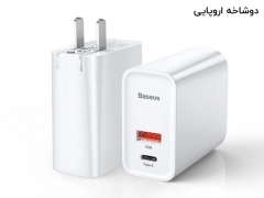 آداپتور سریع دو پورت 30 وات بیسوس Baseus Speed PPS Quick Charger USB+Type-C BS-EU905/BS-CH905