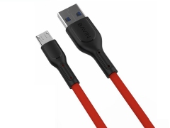 کابل شارژ و انتقال داده میکرو یو اس بی باوین Bavin CB-178 Micro USB Cable 1m