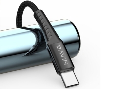 کابل تایپ سی به تایپ سی سریع باوین Bavin CB-188 Type-C Cable 1m