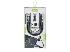 کابل سریع دو سر تایپ سی به لایتنینگ باوین Bavin CB-189 2IN1 Type-C to Lightning Cable 1m