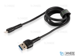 کابل شارژ و انتقال داده لایتنینگ باوین Bavin CB-177 Lightning Cable 1m