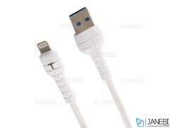 کابل شارژ و انتقال داده لایتنینگ باوین Bavin CB-177 Lightning Cable 1m