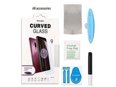 محافظ صفحه نمایش یو وی سامسونگ Parmp UV Nano Curved Full Glass Samsung S9